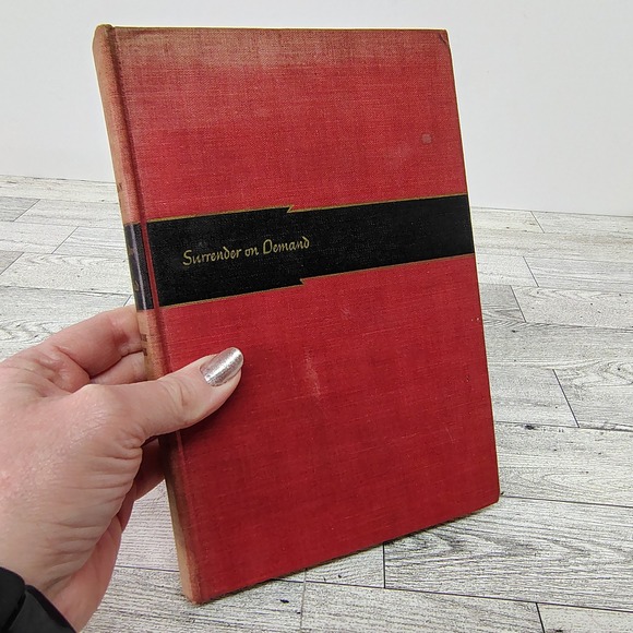 Surrender on Demand Varian Fry 1945 1st Edition WWII Hardcover Vintage Book (FS)